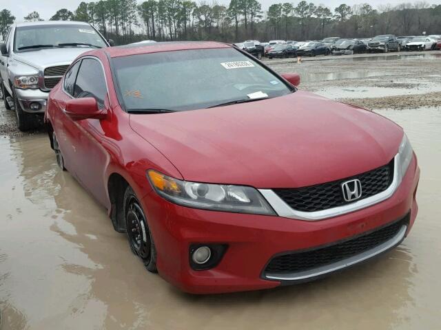 1HGCT1B78FA009957 - 2015 HONDA ACCORD EX RED photo 1