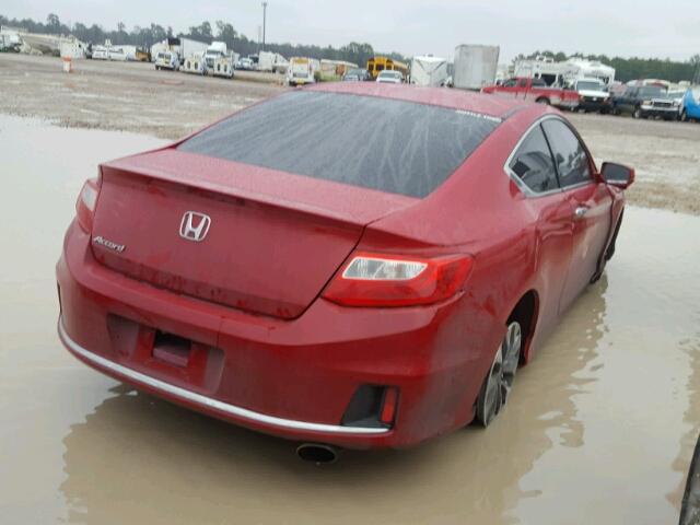 1HGCT1B78FA009957 - 2015 HONDA ACCORD EX RED photo 4