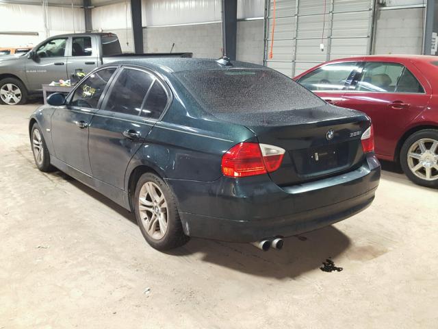 WBAVA335X8KX88097 - 2008 BMW 328 I GREEN photo 3