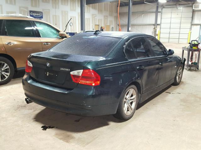 WBAVA335X8KX88097 - 2008 BMW 328 I GREEN photo 4