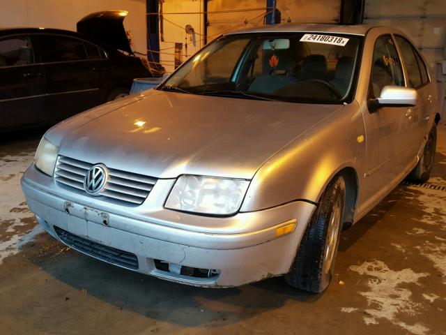 3VWSC29M1XM033367 - 1999 VOLKSWAGEN JETTA GLS SILVER photo 2