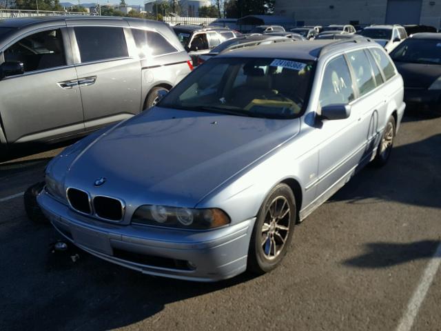 WBADS43403GE11704 - 2003 BMW 525 IT AUT BLUE photo 2