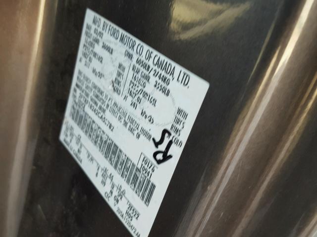 2FTRF18242CA53782 - 2002 FORD F150 Մոխրագույն լուսանկար 10