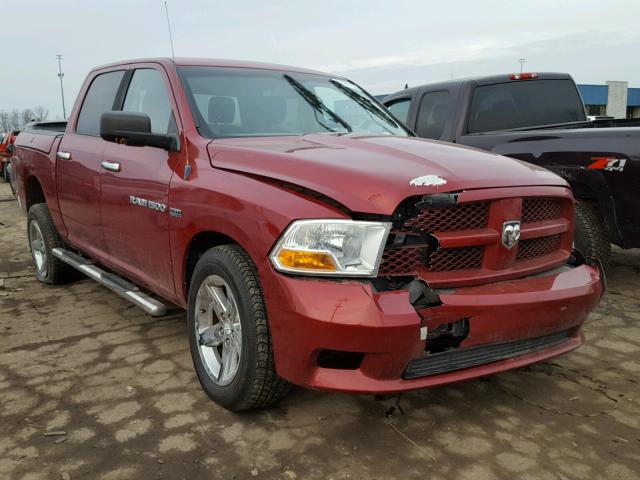 1C6RD7LT4CS209378 - 2012 DODGE RAM 1500 S RED photo 1