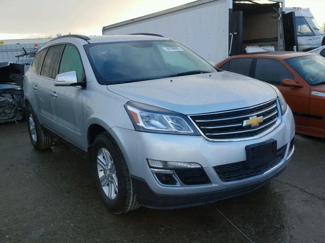 1GNKRGKDXEJ319289 - 2014 CHEVROLET TRAVERSE L SILVER photo 1