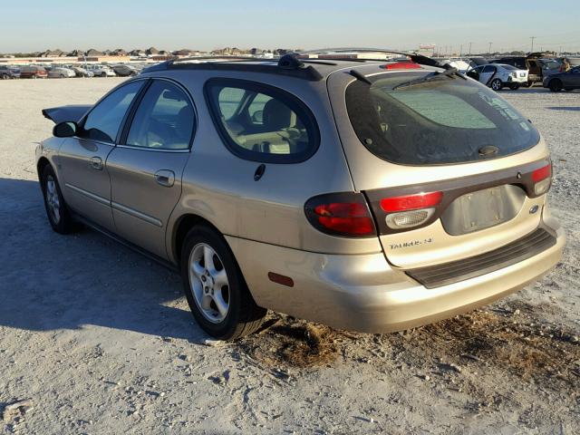 1FAFP58S3YG225515 - 2000 FORD TAURUS SE GOLD photo 3