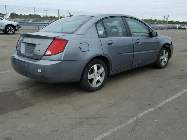 1G8AL58F86Z140006 - 2006 SATURN ION LEVEL GRAY photo 4