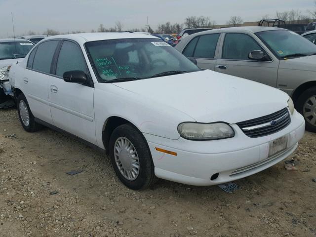 1G1ND52J016223479 - 2001 CHEVROLET MALIBU WHITE photo 1