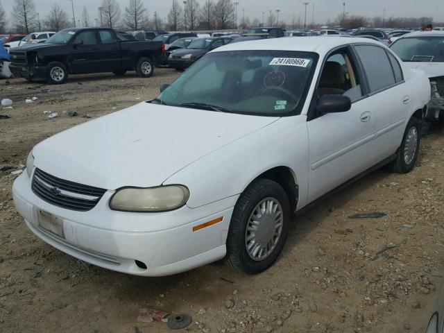 1G1ND52J016223479 - 2001 CHEVROLET MALIBU WHITE photo 2