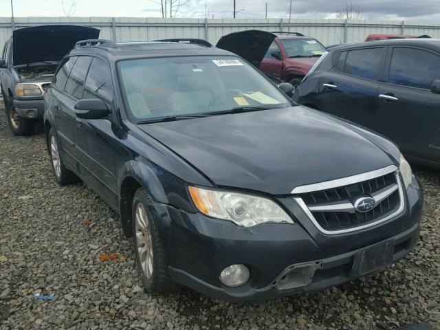 4S4BP86C684326406 - 2008 SUBARU OUTBACK 3. BLACK photo 1