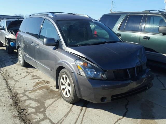 5N1BV28U47N117019 - 2007 NISSAN QUEST S CHARCOAL photo 1