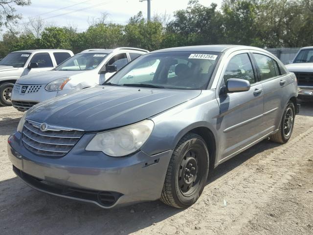 1C3LC46K97N558211 - 2007 CHRYSLER SEBRING GREEN photo 2