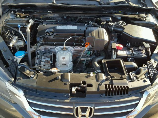 1HGCR2F82DA007089 - 2013 HONDA ACCORD EXL GREEN photo 7