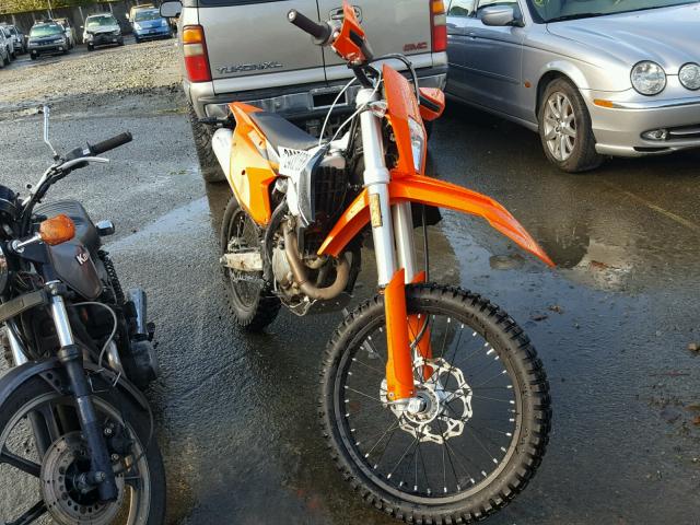 VBKEXH404HM287002 - 2017 KTM 350 EXC-F ORANGE photo 1