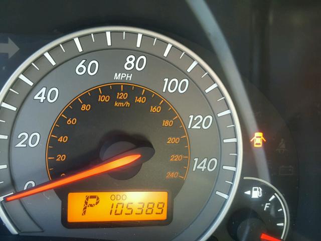 1NXBE40E49Z001795 - 2009 TOYOTA COROLLA XR 蓝色 照片 8