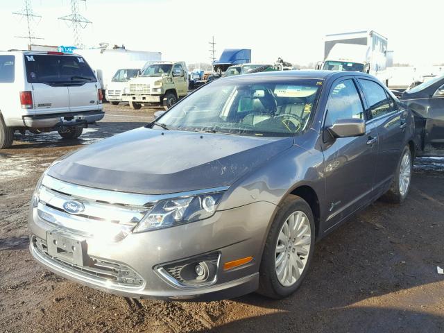 3FADP0L33BR316620 - 2011 FORD FUSION HYB GRAY photo 2