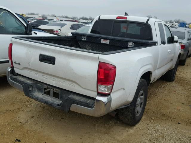 5TFSX5EN1GX040742 - 2016 TOYOTA TACOMA ACC WHITE photo 4