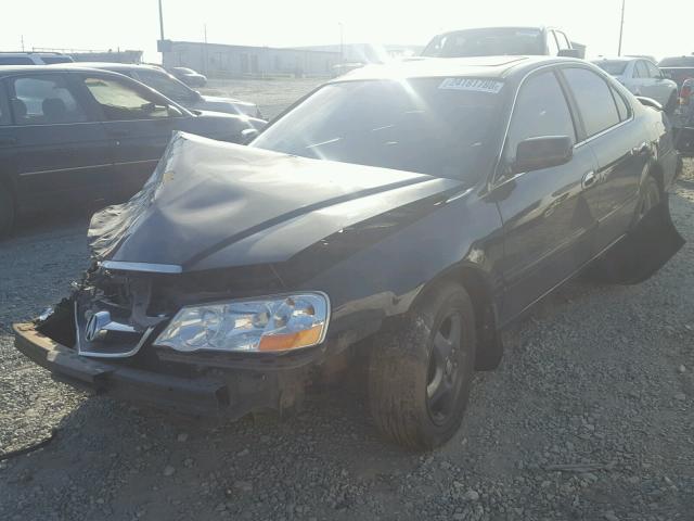 19UUA56612A011921 - 2002 ACURA 3.2TL BLACK photo 2