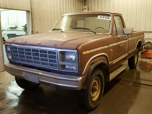 F26EPHA1125 - 1980 FORD F-250 BROWN photo 2