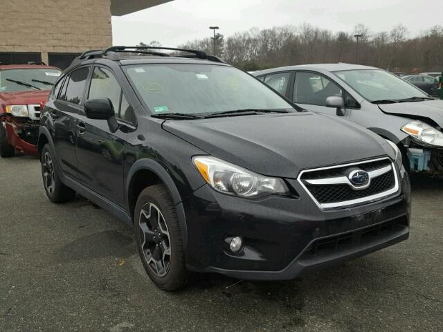 JF2GPAVCXE8281821 - 2014 SUBARU XV CROSSTR BLACK photo 1