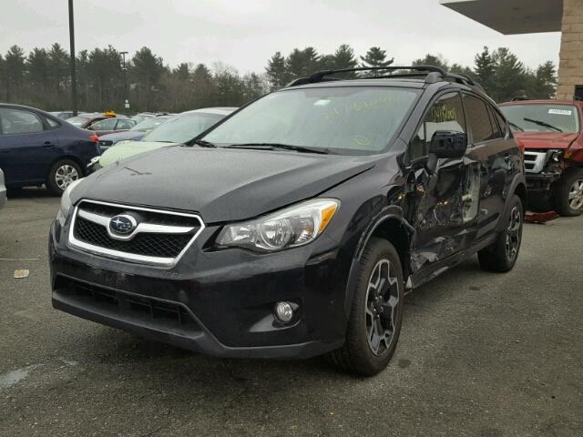 JF2GPAVCXE8281821 - 2014 SUBARU XV CROSSTR BLACK photo 2