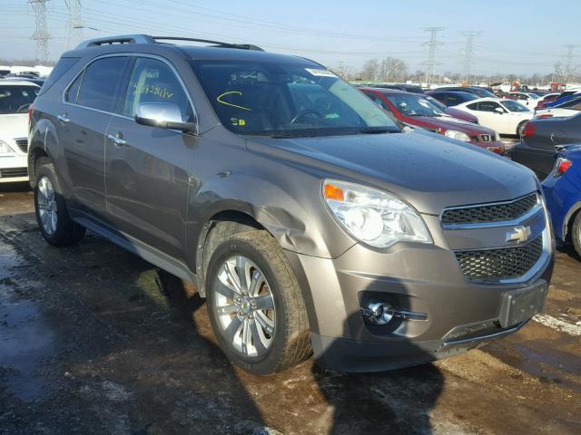 2CNFLGEY9A6336789 - 2010 CHEVROLET EQUINOX LT GRAY photo 1