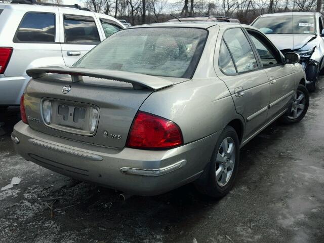 3N1CB51D25L535575 - 2005 NISSAN SENTRA 1.8 TAN photo 4