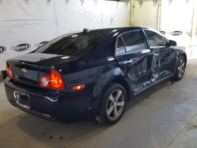 1G1ZC5E09CF276434 - 2012 CHEVROLET MALIBU 1LT BLUE photo 4