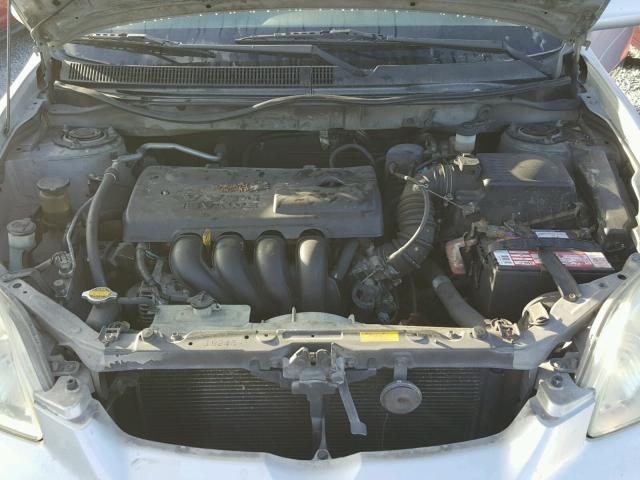 2T1KR32E13C047332 - 2003 TOYOTA MATRIX SILVER photo 7