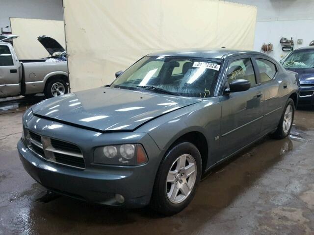 2B3KA43G86H217159 - 2006 DODGE CHARGER SE TEAL photo 2