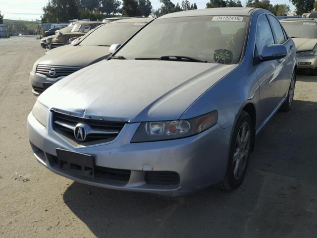 JH4CL96824C028911 - 2004 ACURA TSX BLUE photo 2