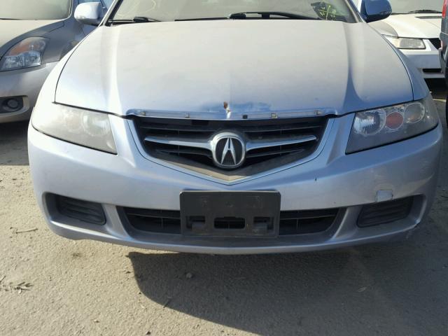 JH4CL96824C028911 - 2004 ACURA TSX BLUE photo 9