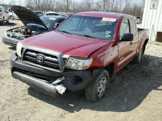 5TETX22N48Z544803 - 2008 TOYOTA TACOMA ACC RED photo 2