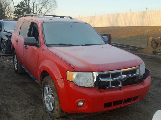 1FMCU93G29KA45100 - 2009 FORD ESCAPE XLT RED photo 1