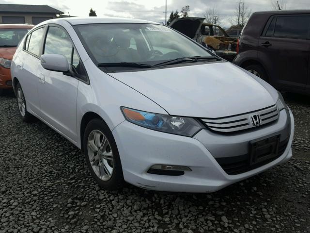 JHMZE2H73AS039627 - 2010 HONDA INSIGHT EX WHITE photo 1