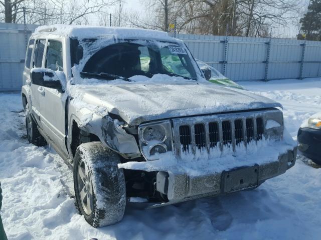1J8HG48K38C146245 - 2008 JEEP COMMANDER ნაცრისფერი ფოტო 1
