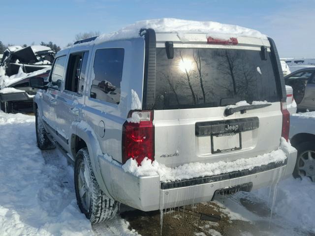 1J8HG48K38C146245 - 2008 JEEP COMMANDER ნაცრისფერი ფოტო 3