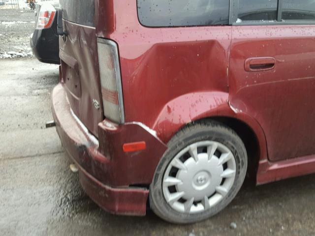 JTLKT324664090391 - 2006 TOYOTA SCION XB 栗色 照片 9