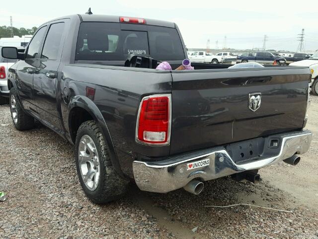 1C6RR6NTXES372256 - 2014 RAM 1500 LARAM BLACK photo 3