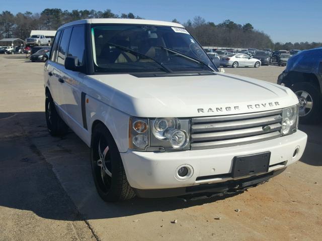 SALME11414A158107 - 2004 LAND ROVER RANGE ROVE WHITE photo 1