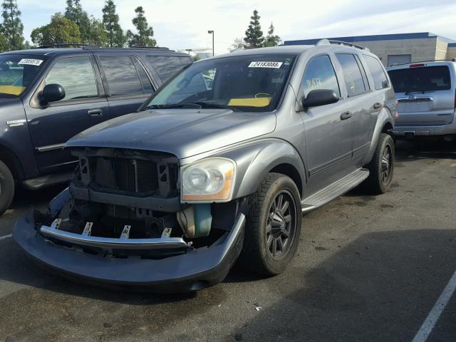 1D4HD48D25F555982 - 2005 DODGE DURANGO SL GRAY photo 2