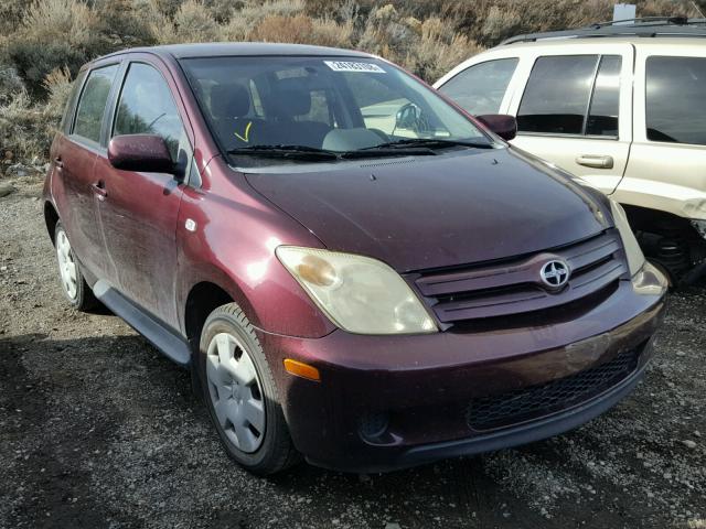 JTKKT624350086908 - 2005 TOYOTA SCION XA MAROON photo 1