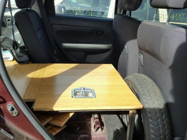 JTKKT624350086908 - 2005 TOYOTA SCION XA MAROON photo 6