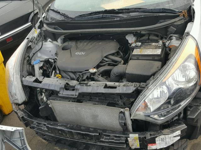 KNADM5A31D6160934 - 2013 KIA RIO LX SILVER photo 7