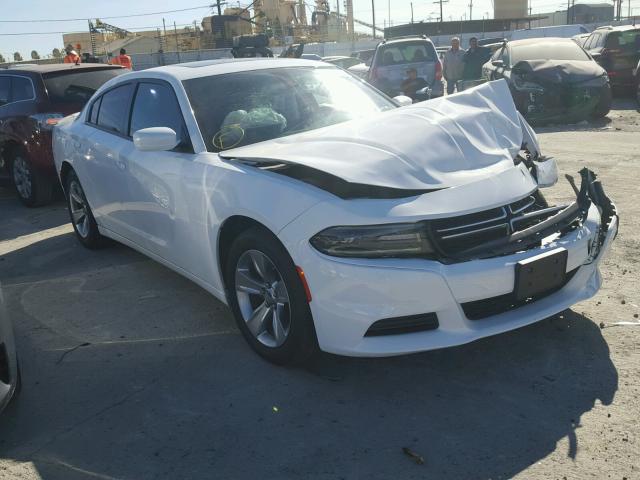 2C3CDXBG2FH883662 - 2015 DODGE CHARGER SE WHITE photo 1