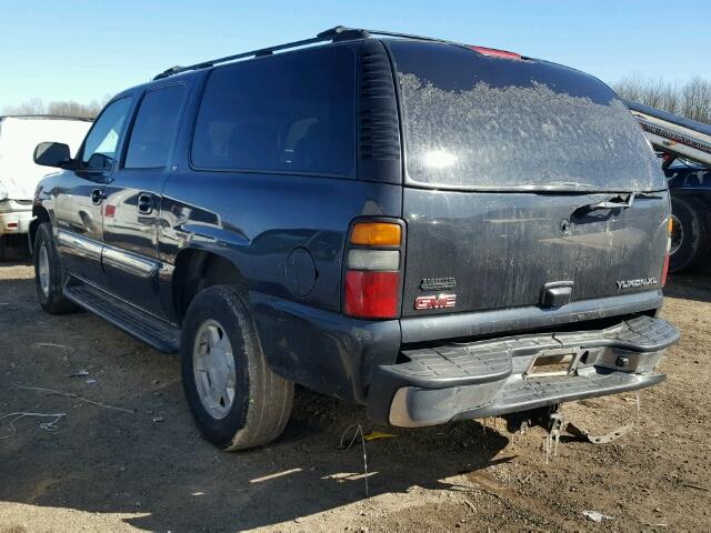 1GKFK16Z94J148927 - 2004 GMC YUKON XL K BLACK photo 3