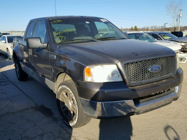 1FTPX02505KC49820 - 2005 FORD F150 GRAY photo 1