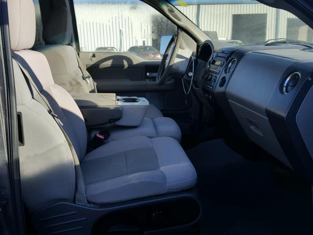 1FTPX02505KC49820 - 2005 FORD F150 GRAY photo 5