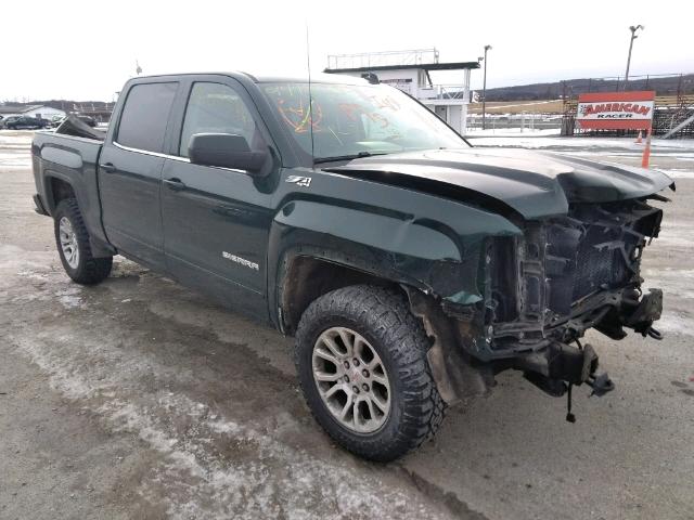 3GTU2UEC2EG455439 - 2014 GMC SIERRA K15 GREEN photo 1