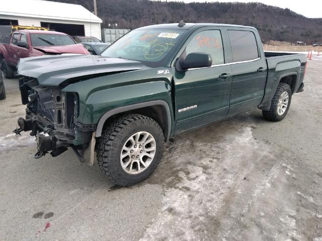 3GTU2UEC2EG455439 - 2014 GMC SIERRA K15 GREEN photo 2